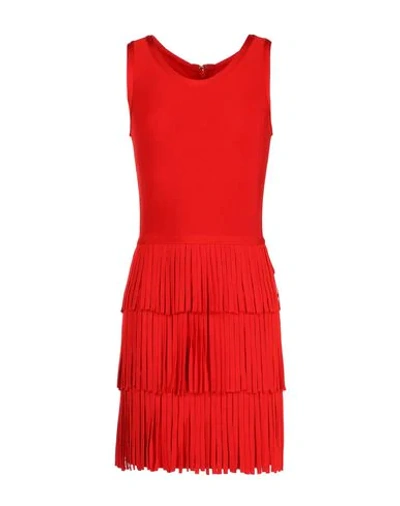 Shop Amuse Short Dresses In Red