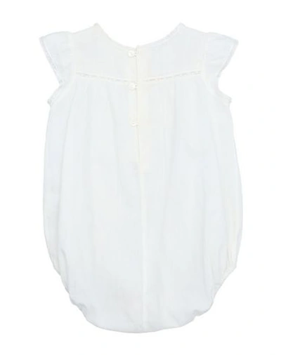 Shop Bonpoint Romper In Ivory