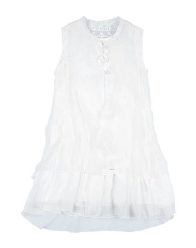 Shop Cesare Paciotti 4us Dresses In White