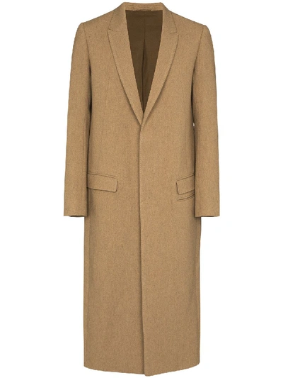 Shop Haider Ackermann Single-breasted Coat In Neutrals