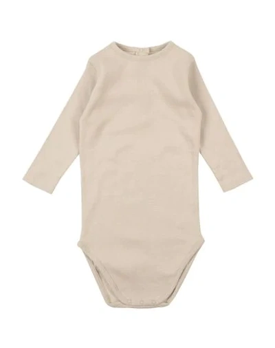 Shop Bonpoint Bodysuit In Beige