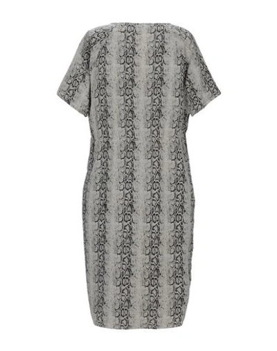 Shop Custommade Short Dresses In Grey