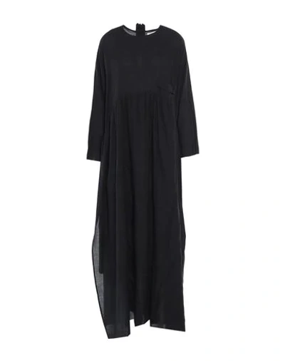 Shop Aleksandr Manamïs Long Dress In Black