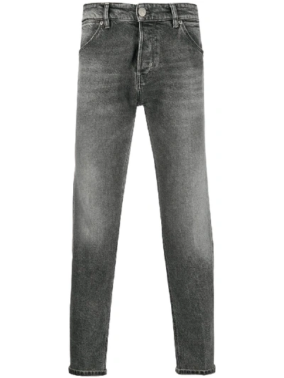 Shop Pt05 Mid-rise Skinny Jeans In Grey