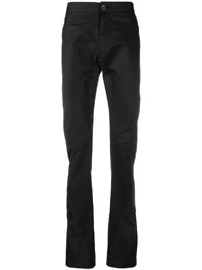 Shop Rick Owens Drkshdw Panelled Slim-fit Trousers In Black