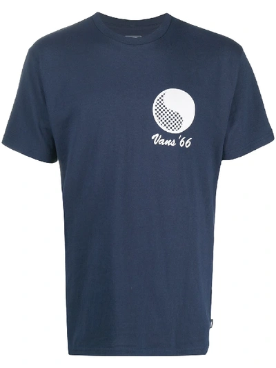 Shop Vans X Free & Easy Cotton T-shirt In Blue