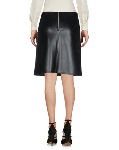 Shop Kwaidan Editions Knee Length Skirt In Black