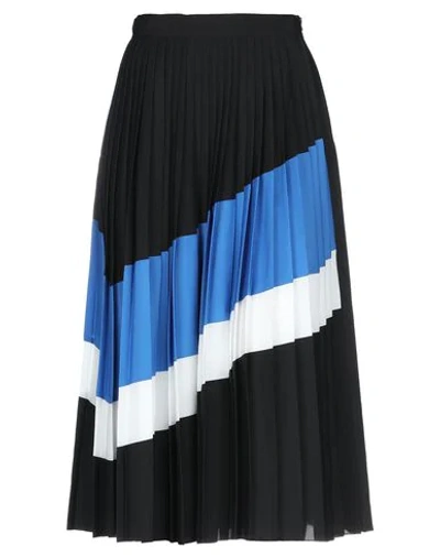 Shop Sportmax Code 3/4 Length Skirts In Black