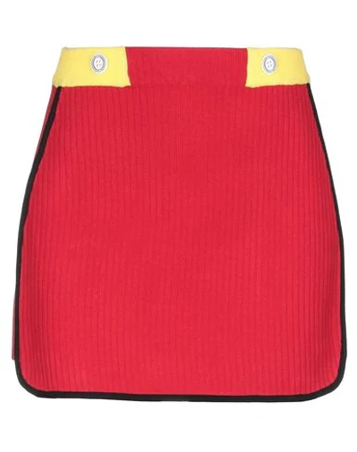 Shop Gcds Mini Skirts In Red