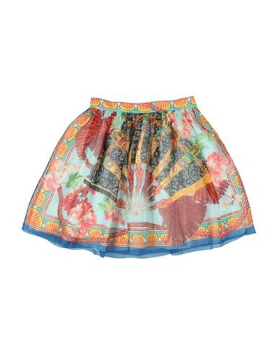 Shop Dolce & Gabbana Skirt In Sky Blue