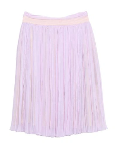 Shop Alcoolique Knee Length Skirts In Lilac