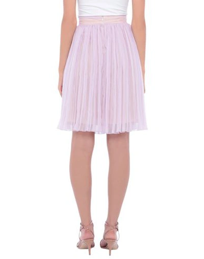 Shop Alcoolique Knee Length Skirts In Lilac