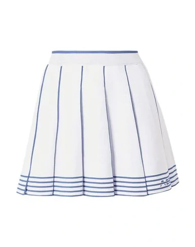 Shop Adam Selman Sport Mini Skirts In White