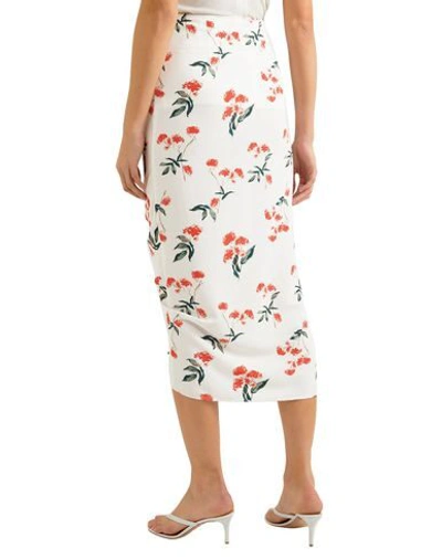 Shop The Line By K Woman Midi Skirt White Size M Polyester