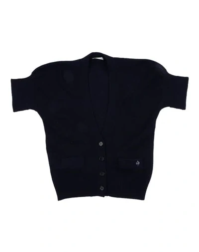 Shop Ballantyne Cardigans In Dark Blue