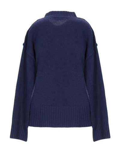 Shop Dice Kayek Sweaters In Dark Blue