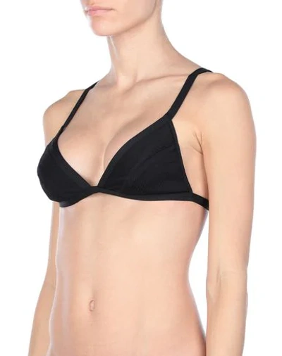 Shop Three Graces London Bikini Tops In Black