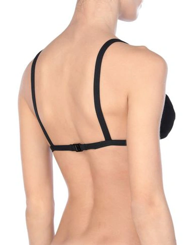 Shop Three Graces London Bikini Tops In Black