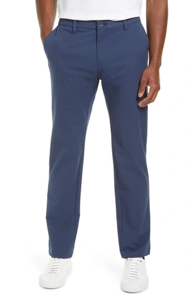 Shop Vineyard Vines On The Go Slim Fit Performance Pants In Blue Blazer