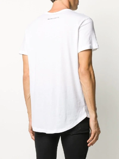 Shop Ann Demeulemeester Graphic Print T-shirt In White