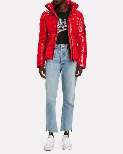 Sam Freestyle Bomber In Red