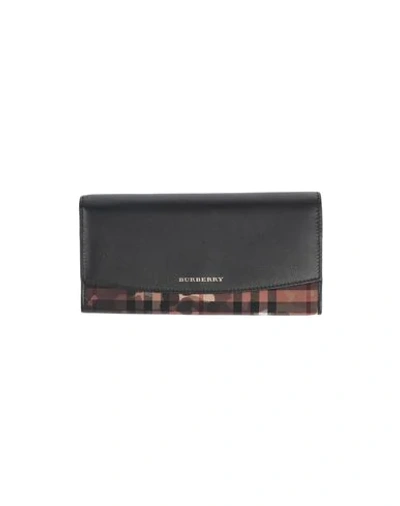 Shop Burberry Wallet In Black