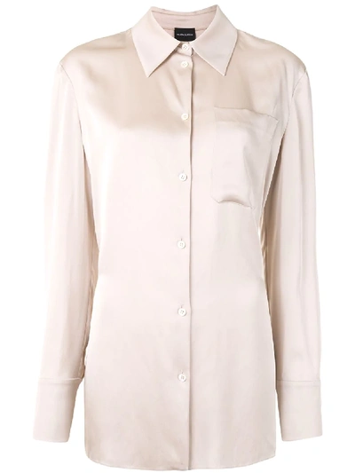 LONG SLEEVE SILK SHIRT