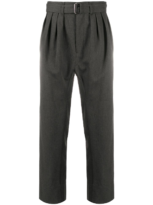 lemaire pleated pants
