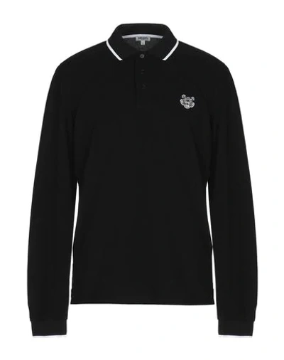 Shop Kenzo Polo Shirt In Black