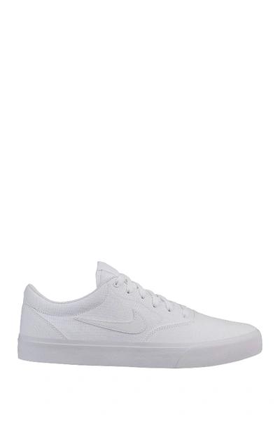 Shop Nike Sb Charge Slr Sneaker In 100 White/white