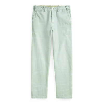 Shop Ralph Lauren Straight Fit Chino Pant In Light Green