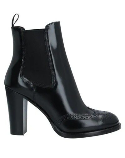 Shop Church's Woman Ankle Boots Black Size 6 Soft Leather