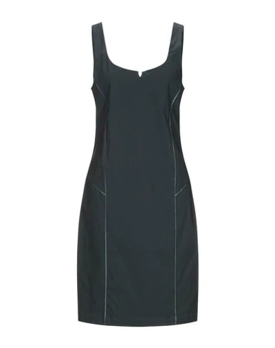 Shop Liviana Conti Knee-length Dress In Dark Green