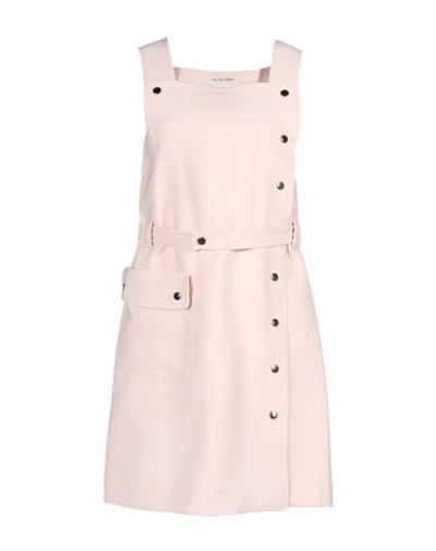 Shop Jill Stuart Short Dresses In Light Pink