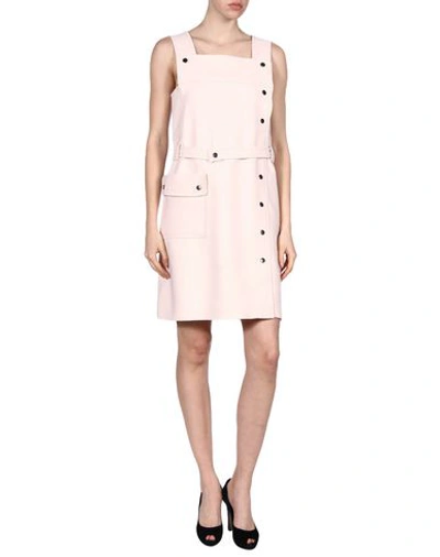 Shop Jill Stuart Short Dresses In Light Pink