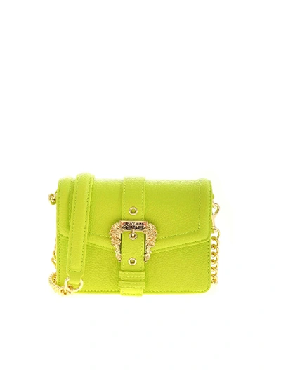 Shop Versace Jeans Couture Couture Bag In Lime Green