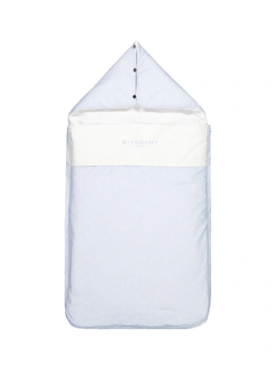 Shop Givenchy Kids Baby Sleeping Bag For For Boys And For Girls In Blue