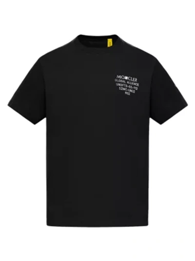 Shop Moncler Genius Men's 2 Moncler 1952 Maglia T-shirt In Black