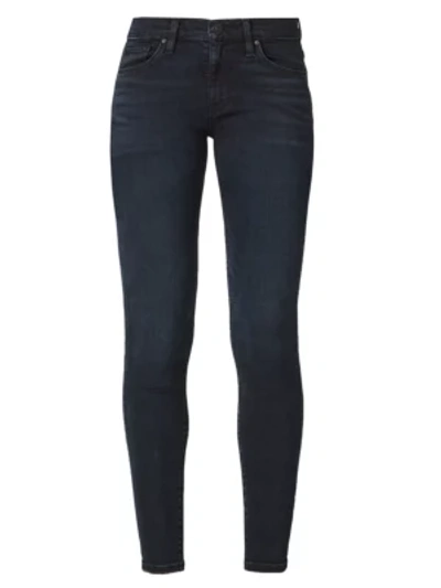 Shop Hudson Nico Mid-rise Super Skinny Jeans In Inked Pitch