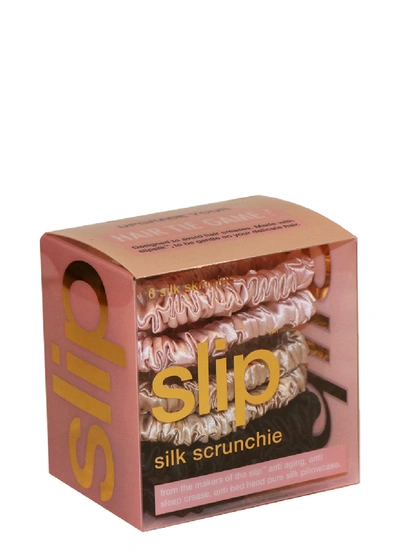 Shop Slip Silk Skinnies Scrunchies 6 Pack In Na