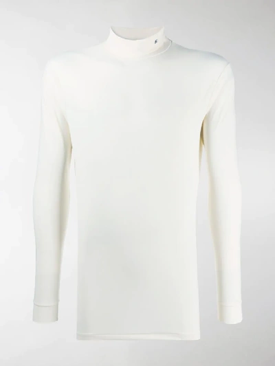 LOGO刺绣高领上衣