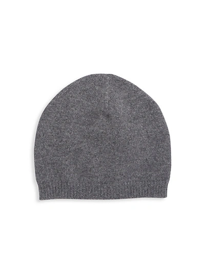 Shop Saks Fifth Avenue Men's Cashmere Beanie In Grey