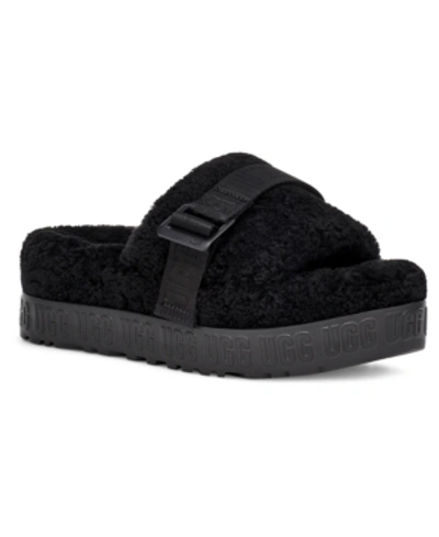 Shop Ugg Women's Fluffita Slippers In Black