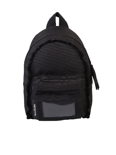 Shop Acne Studios Zipped Backpack In Black