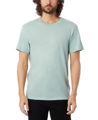 Shop Alternative Apparel Men's Crew T-shirt In Faded Teal