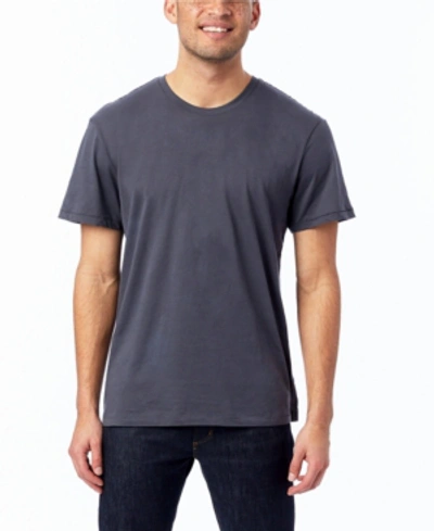 Shop Alternative Apparel Men's Crew T-shirt In Earth Coal