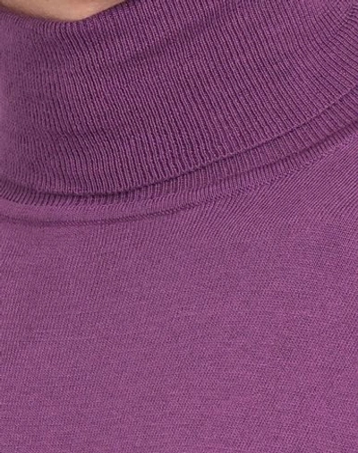 Shop 8 By Yoox Turtlenecks In Purple