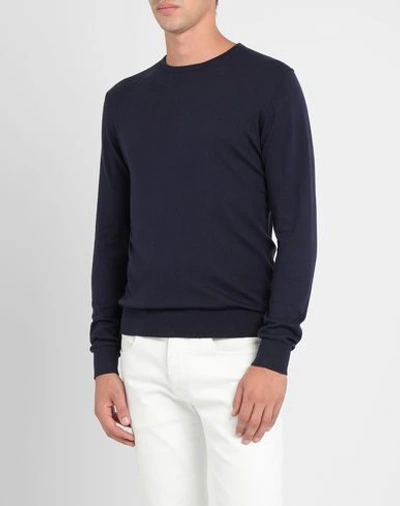 Shop 8 By Yoox Sweaters In Dark Blue