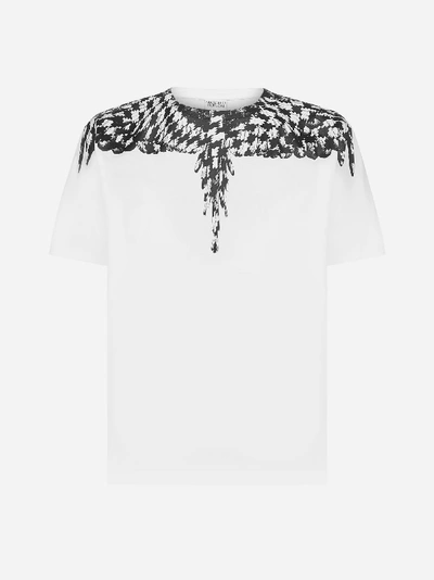 Shop Marcelo Burlon County Of Milan Cross-wings Cotton T-shirt
