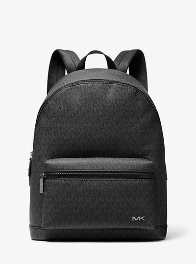Shop Michael Kors Cooper Logo Backpack In Black